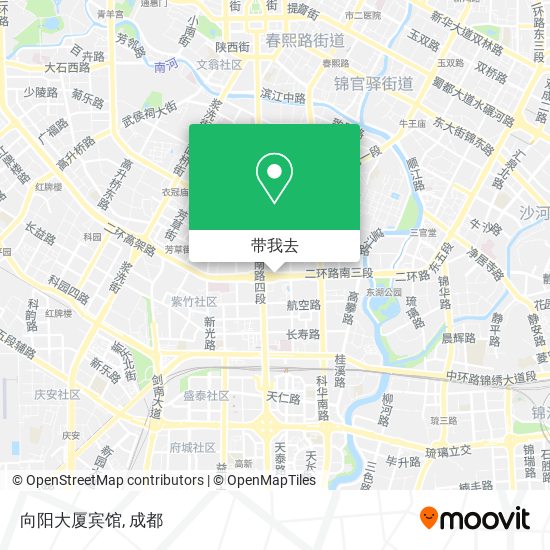 向阳大厦宾馆地图