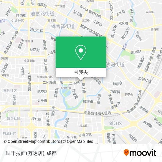 味千拉面(万达店)地图