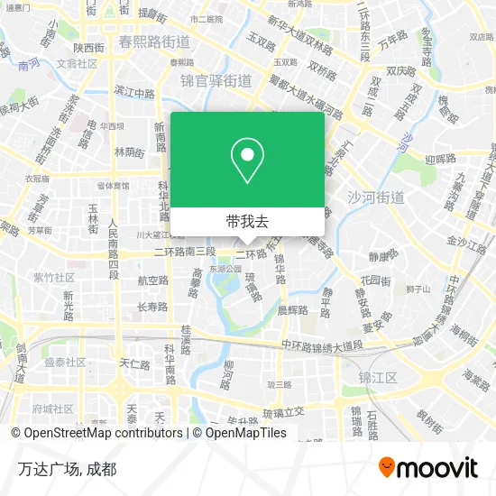 万达广场地图