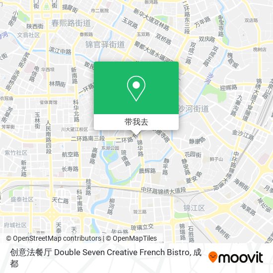 创意法餐厅 Double Seven Creative French Bistro地图