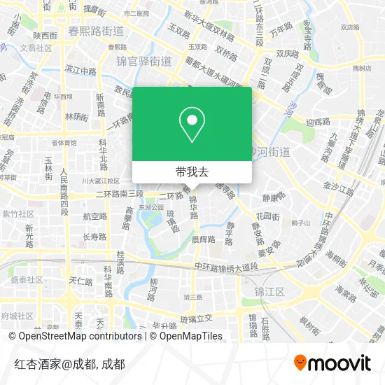 红杏酒家@成都地图