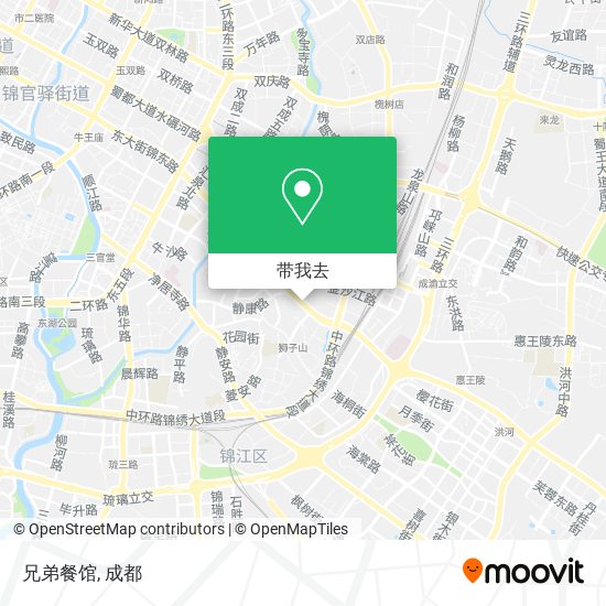 兄弟餐馆地图