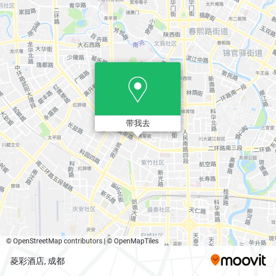 菱彩酒店地图