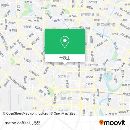 metoo coffee☕️地图