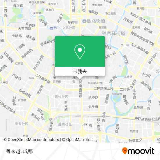 粤来越地图