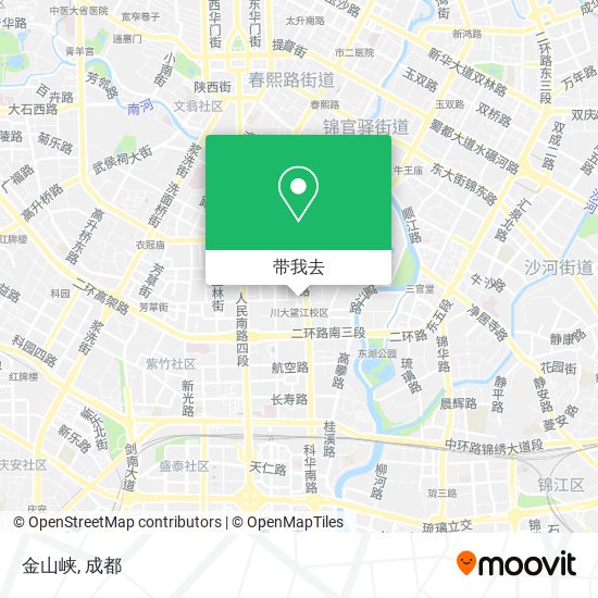 金山峡地图