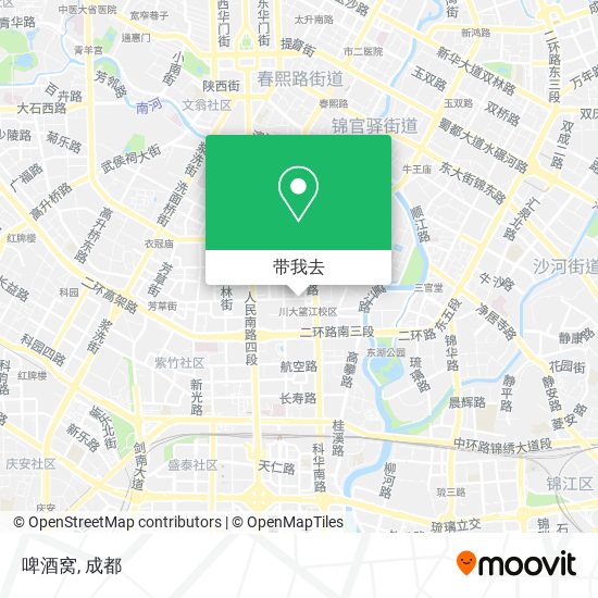 啤酒窝地图
