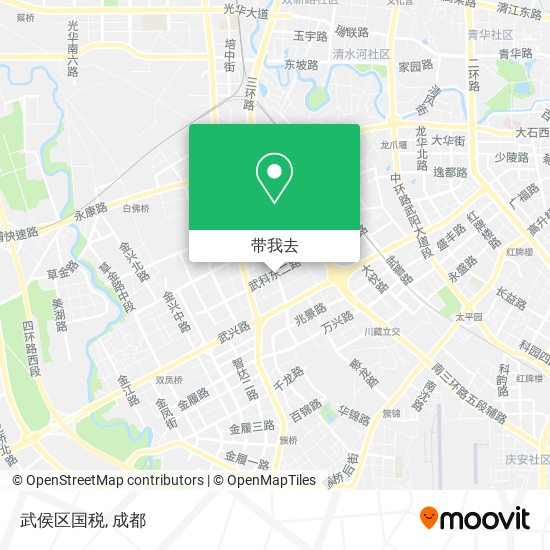 武侯区国税地图