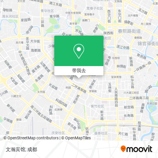 文瀚宾馆地图