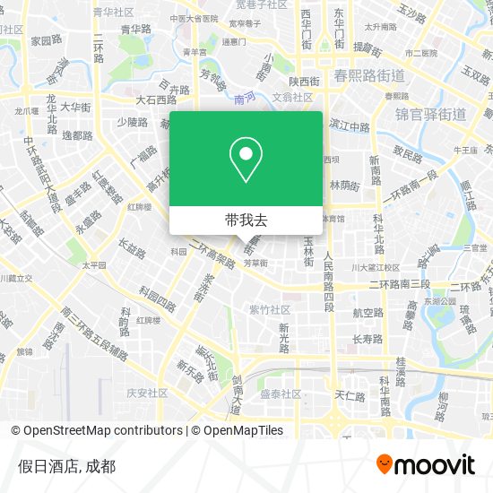 假日酒店地图