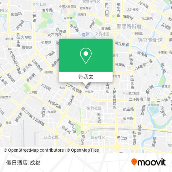 假日酒店地图