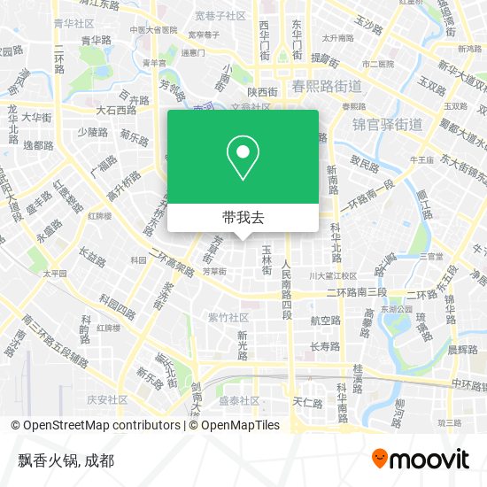 飘香火锅地图