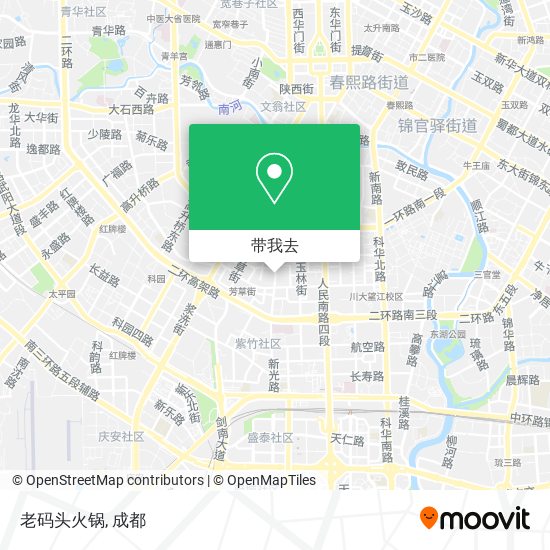 老码头火锅地图