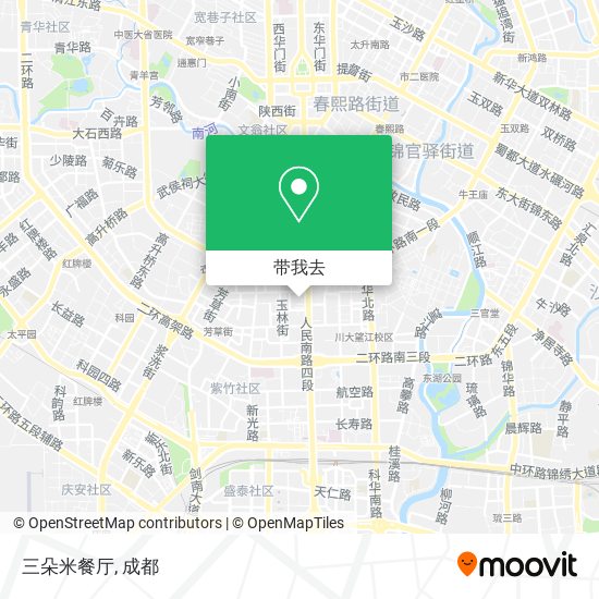 三朵米餐厅地图