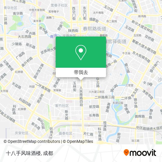 十八手风味酒楼地图
