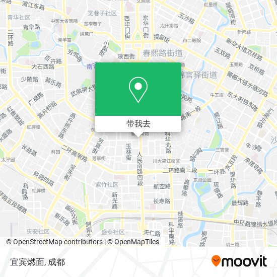 宜宾燃面地图
