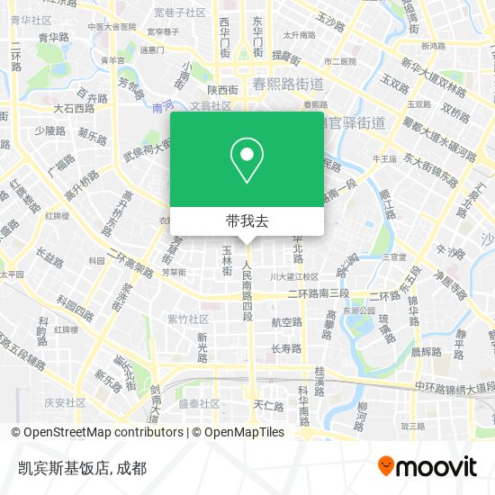 凯宾斯基饭店地图