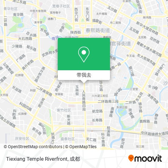 Tiexiang Temple Riverfront地图