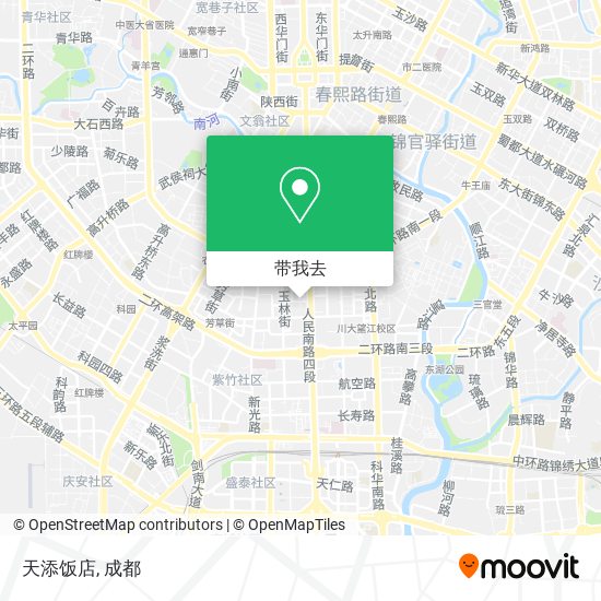天添饭店地图