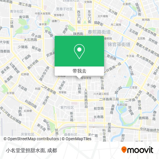 小名堂堂担甜水面地图