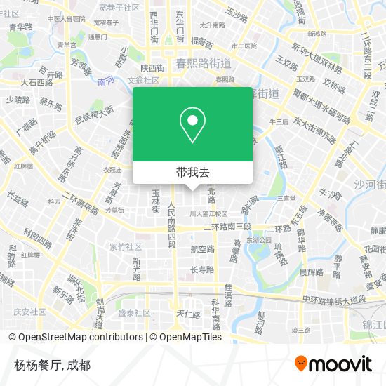 杨杨餐厅地图