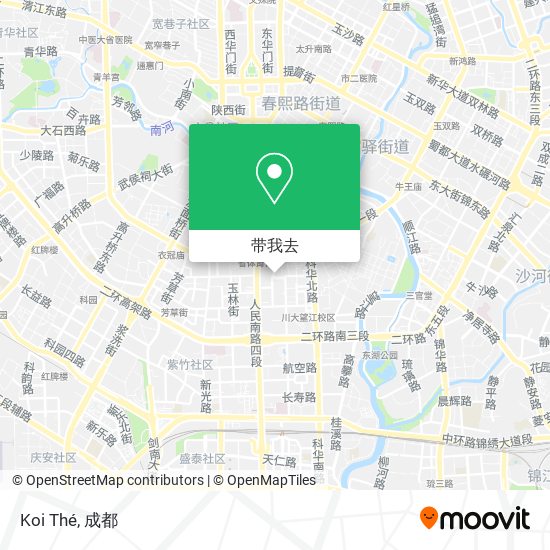 Koi Thé地图