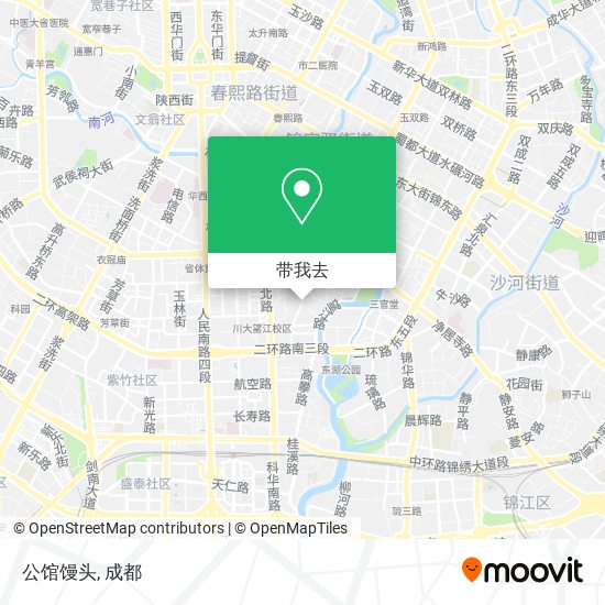 公馆馒头地图