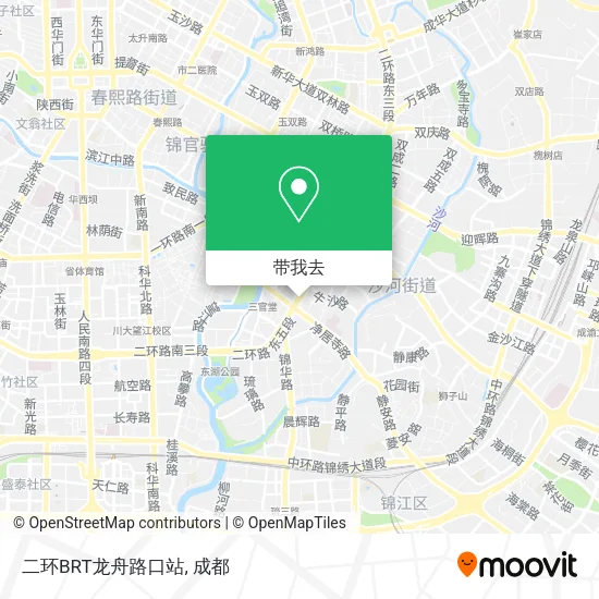 二环BRT龙舟路口站地图