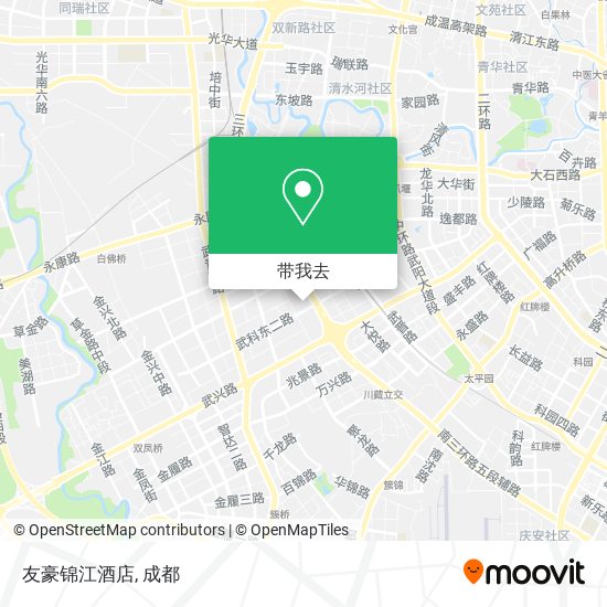 友豪锦江酒店地图
