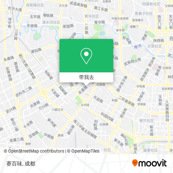 赛百味地图