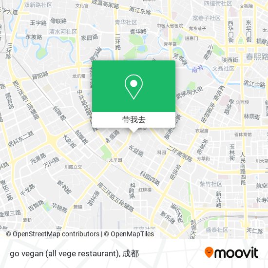 go vegan (all vege restaurant)地图