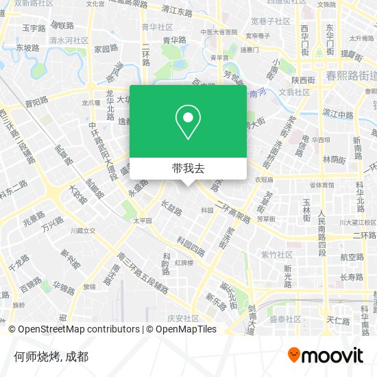 何师烧烤地图
