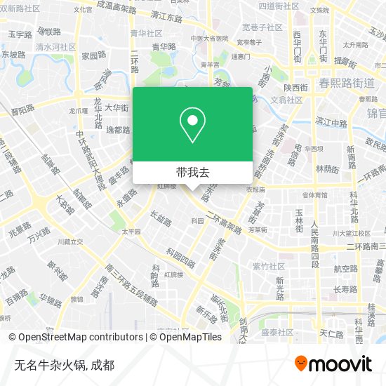 无名牛杂火锅地图