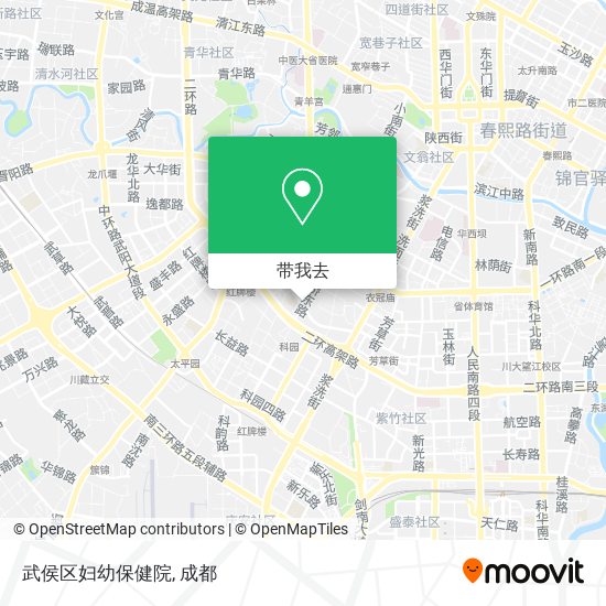 武侯区妇幼保健院地图