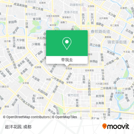超洋花园地图