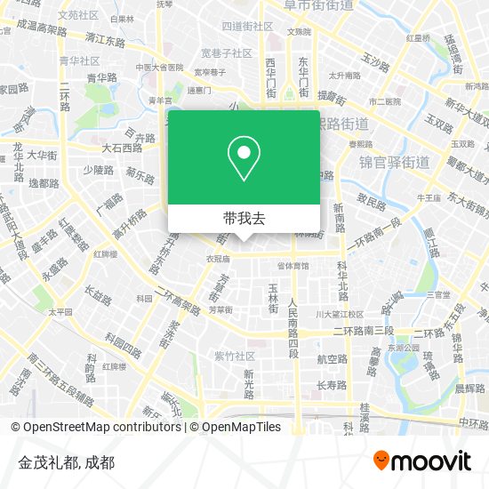 金茂礼都地图