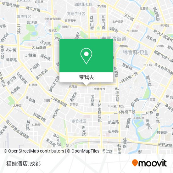 福娃酒店地图