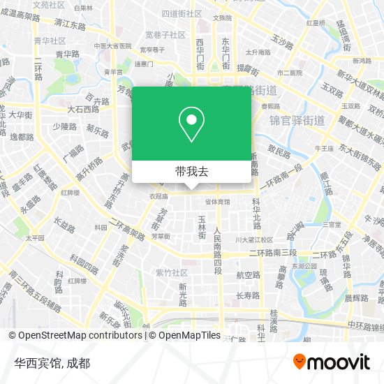 华西宾馆地图