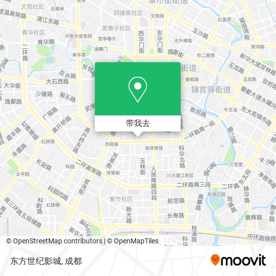 东方世纪影城地图
