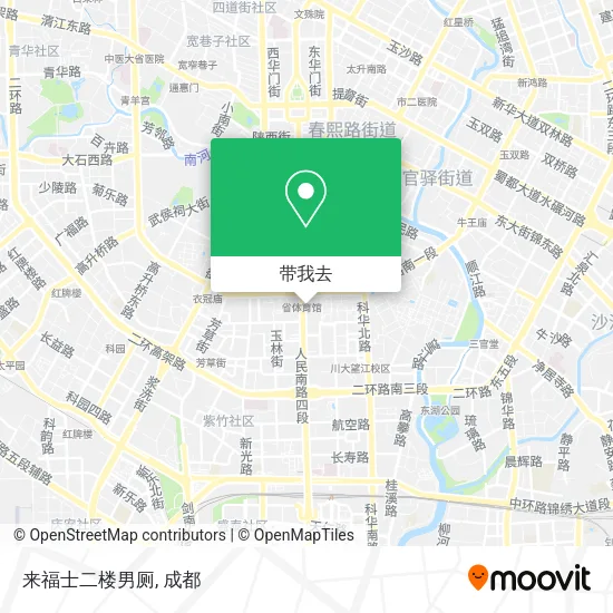 来福士二楼男厕地图