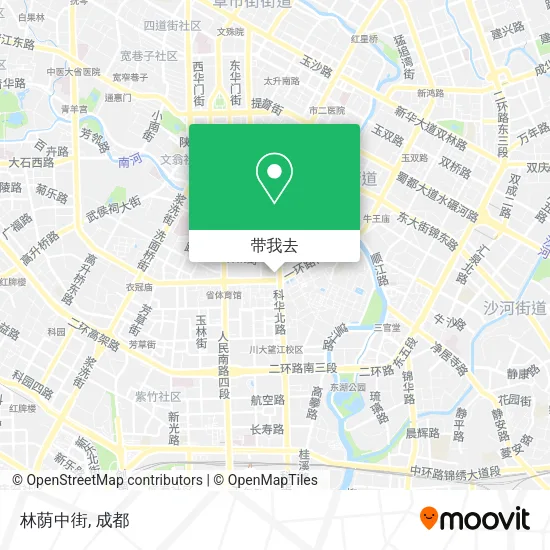 林荫中街地图