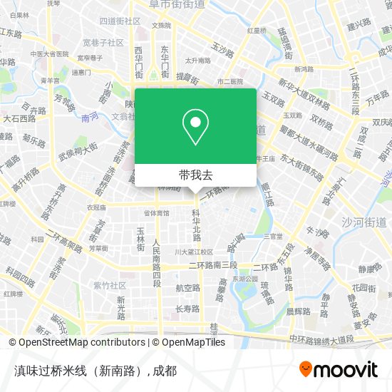 滇味过桥米线（新南路）地图