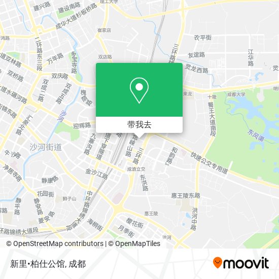 新里•柏仕公馆地图