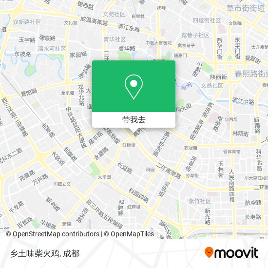 乡土味柴火鸡地图