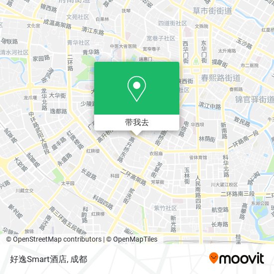 好逸Smart酒店地图