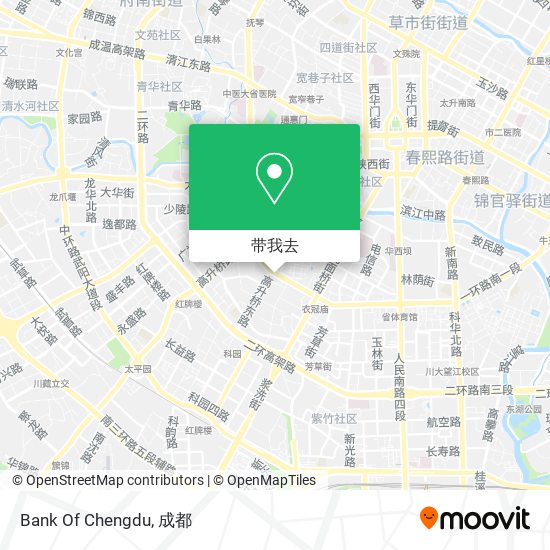 Bank Of Chengdu地图