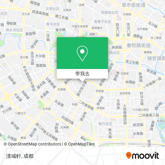 漢城軒地图