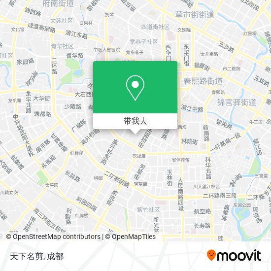 天下名剪地图