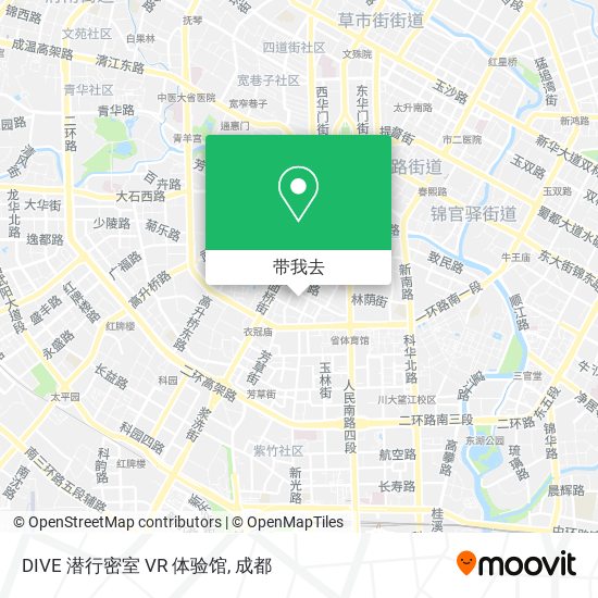 DIVE 潜行密室 VR 体验馆地图
