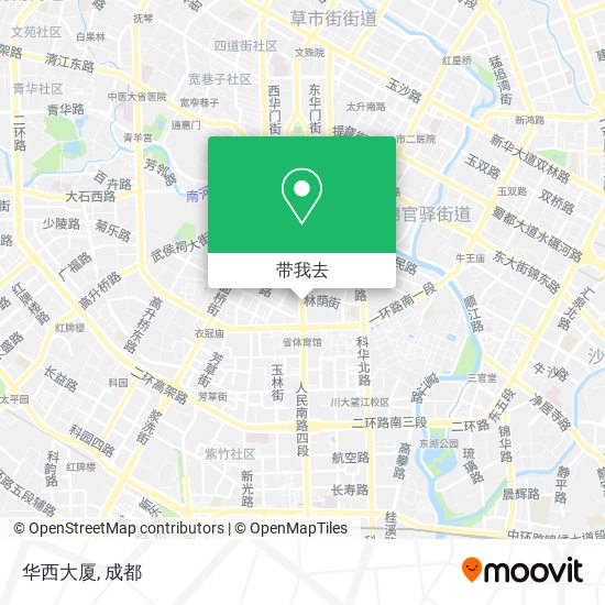 华西大厦地图